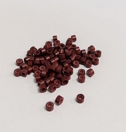 КАПСИ ЗА ЕКСТЕНШЪН СЪС СИЛИКОН - ЧЕРВЕНИ - 100бр