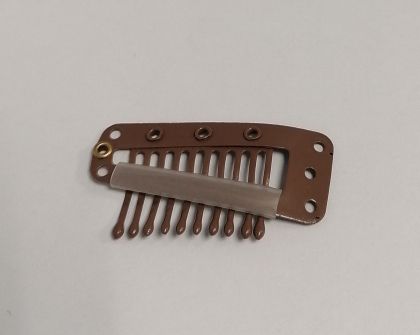 ЩИПКИ ЗА ТРЕСА - СВЕТЛО КАФЯВИ - 5бр