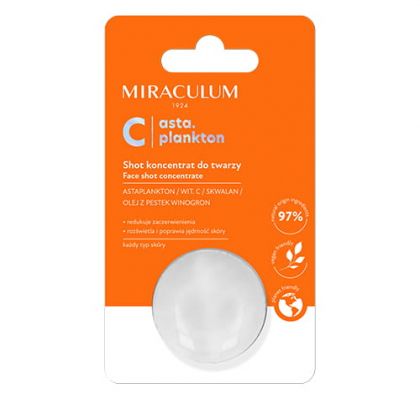 MIRACULUM ASTA.PLANKTON C - АКТИВЕН ШОТ КОНЦЕНТРАТ ЗА ИЗРАВНЯВАНЕ НА ТЕНА 10мл