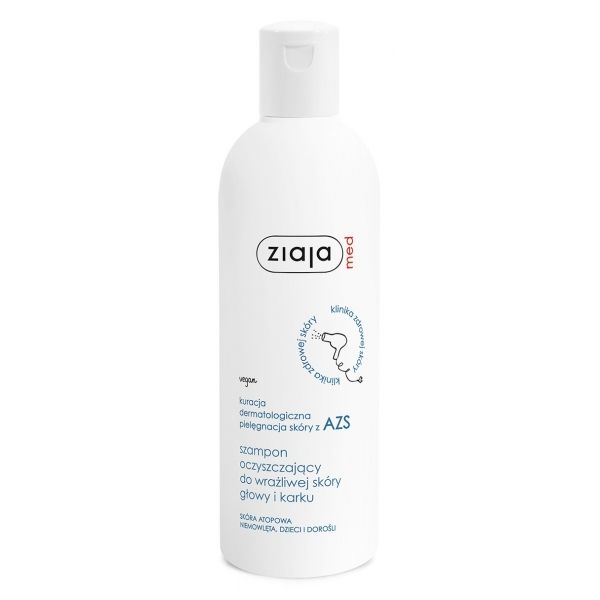 ZIAJA MED ATOPIC SKIN CLEANSING SHAMPOO - ШАМПОАН ЗА АТОПИЧНА КОЖА300мл