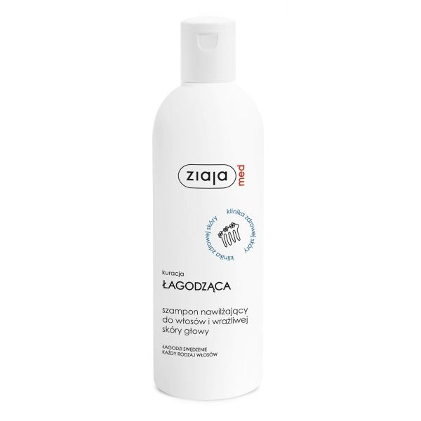 ZIAJA MED ANTIPRURITIC DERMATOLOGICAL FORMULA - УСПОКОЯВАЩ ШАМПОАН ПРОТИВ СЪРБЕЖ 300мл