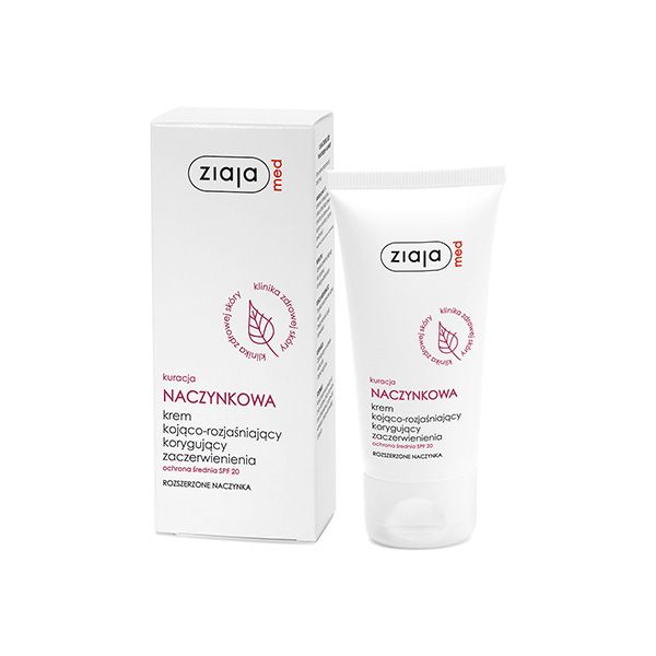 ZIAJA MED - ДНЕВЕН КРЕМ С SPF 20 СРЕЩУ РАЗШИРЕНИ РАПИЛЯРИ 50мл