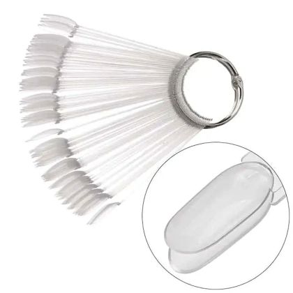 ПАЛИТРА ТИП КЛЮЧОДЪРЖАТЕЛ С 50бр ПОКАЗАТЕЛИ БАДЕМ - ПРОЗРАЧНИ