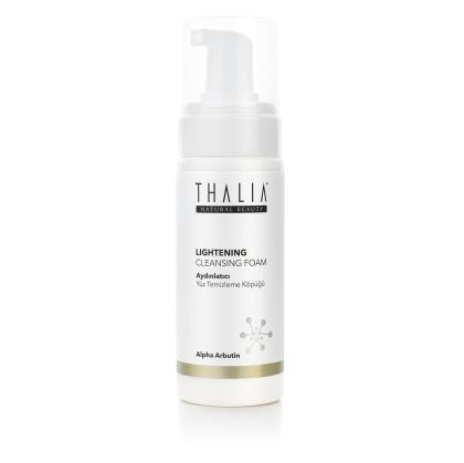 ПОЧИСТВАЩА ПЯНА ЗА ЛИЦЕ С АЛФА АРБУТИН  - THALIA NATURAL BEAUTY - 150мл