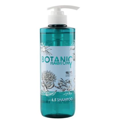 BOTANIC HARMONY - ВЕГАН ШАМПОАН С НЕУТРАЛНА КИСЕЛИННОСТ С 98.9% ЕСТЕСТВЕНИ СЪСТАВКИ PH 6.5 500мл
