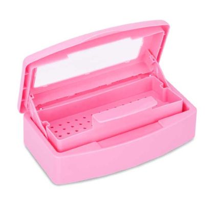 КУТИЯ ЗА ДЕЗИНФЕКЦИРАНЕ НА ИНСТРУМЕНТИ - РОЗОВА