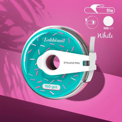 ЛЕНТА ЛЕПЯЩИ АБРАЗИВИ В ПЪЛНИТЕЛ STALEKS 8м - ГРУБОСТ 100 - AT-100W