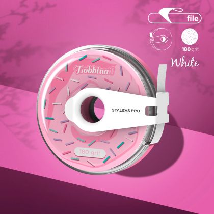 ЛЕНТА ЛЕПЯЩИ АБРАЗИВИ В ПЪЛНИТЕЛ STALEKS 8м - ГРУБОСТ 180 - AT-180W