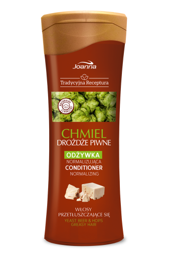 JOANNA TRADITIONAL RECIPES НОРМАЛИЗИРАЩ БАЛСАМ ЗА МАЗНА КОСА С ХМЕЛ 300мл