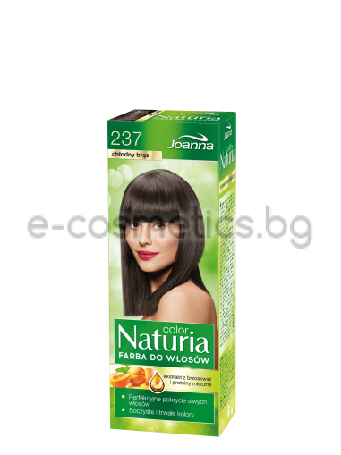 JOANNA NATURIA COLOR - БОЯ ЗА КОСА №237 Студено кафяво