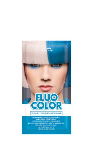 JOANNA FLUO COLOR ШАМПОАН ОЦВЕТИТЕЛ TURQUOISE - ТЮРКОАЗ 35гр