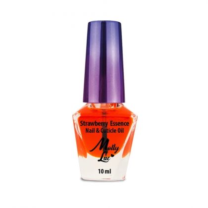 MOLLY LAC CUTICLE OIL STRAWBERRY - ОЛИО ЗА КОЖИЧКИ ЯГОДА - 10мл