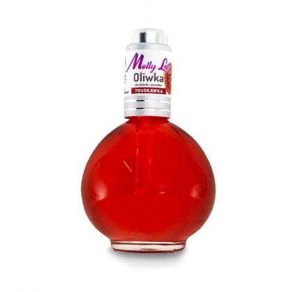 MOLLY LAC CUTICLE OIL STRAWBERRY - ОЛИО ЗА КОЖИЧКИ ЯГОДА 75мл