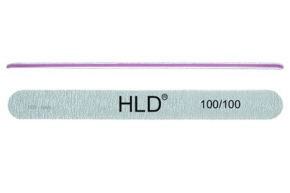 HLD - ПИЛА ЗА НОКТИ ЗЕБРА ПРАВА ГРУБОСТ 100/100