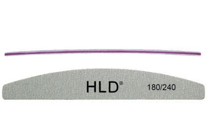 HLD - ПИЛА ЗА НОКТИ ЗЕБРА МОСТ ГРУБОСТ 180/240