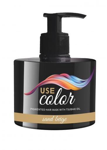 PROFIS USE COLOR - ОЦВЕТЯВАЩА МАСКА - SAND BEIGE 300мл