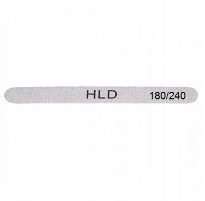 HLD - УЛТРАТЪНКА ПИЛА ЗА НОКТИ ЗЕБРА ПРАВА ГРУБОСТ 180/240