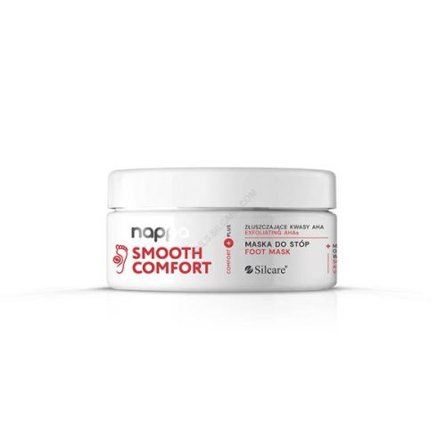 SILCARE NAPPA - ЕКСФОЛИРАЩА МАСКА ЗА КРАКА - SMOOTH COMFORT С АНА-КИСЕЛИНИ 250мл