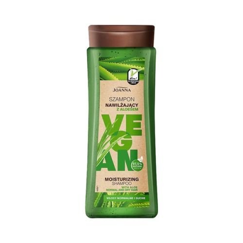 JOANNA VEGAN - ВЕГАН ОВЛАЖНЯВАЩ ШАМПОАН ЗА КОСА С АЛОЕ 300гр