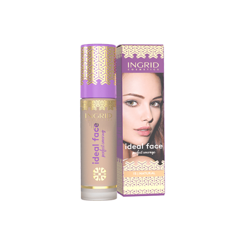 INGRID IDEAL FACE ФОН ДЬО ТЕН №10 LIGHT IVORY 30мл