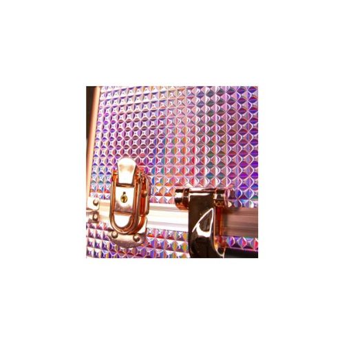 КОЗМЕТИЧЕН КУФАР XXXL 4в1 С КОЛЕЛЦА 3D ХАМЕЛЕОН 95x25x35см