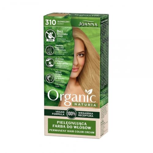 JOANNA NATURIA ORGANIC - БЕЗАМОНЯЧНА БОЯ ЗА КОСА №310 Слънчево русо