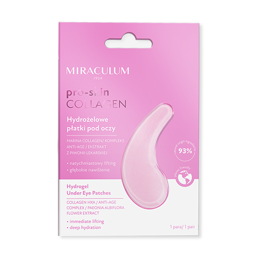 MIRACULUM PRO-SKIN COLLAGEN HYDROGEL PACHES - ПАЧОВЕ ЗА ПОД ОЧИ С КОЛАГЕН 2бр