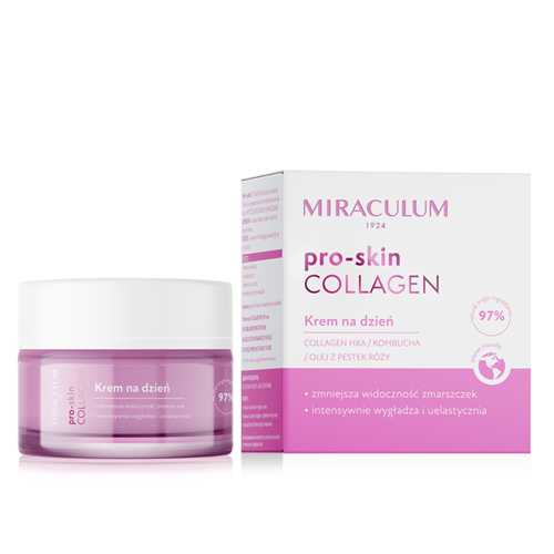 MIRACULUM PRO-SKIN COLLAGEN - ДНЕВЕН КРЕМ С КОЛАГЕН ПРОТИВ БРЪЧКИ 50мл