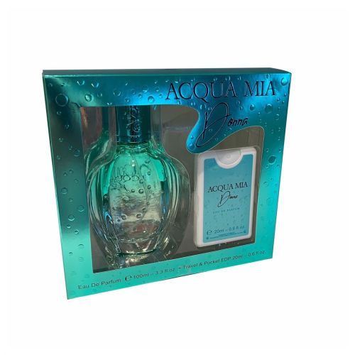 OM-SP 087 EDP 100ml + Pocket Perfume 20ml “Acqua Mia Donna“