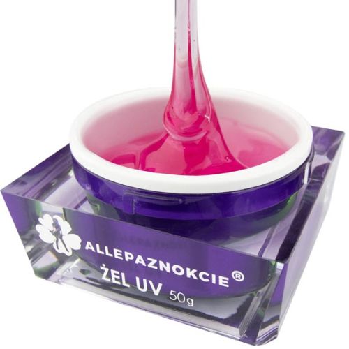 JELLY PINK GLASS - ИЗГРАЖДАЩ ГЕЛ РОЗОВ СТЪКЛЕН ЕФЕКТ 50мл