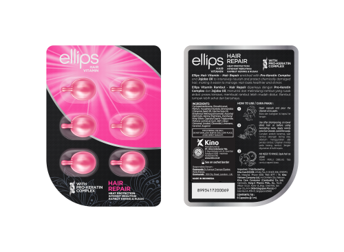 ELLIPS  HAIR REPAIR -  ВИТАМИНИ ЗА  УВРЕДЕНА  КОСА БЛИСТЕР 6бр