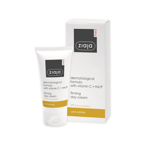 ZIAJA MED - ИЗГЛАЖДАЩ ДНЕВЕН КРЕМ ПРОТИВ БРЪЧКИ С ВИТАМИН С И SPF6 50мл