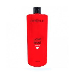 O`REVLE LOVE REPAIR AND ENERGY - ЕНЕРГИЗИРАЩ И РЕГЕНЕРИРАЩ  ШАМПОАН ЗА СУХА И УВРЕДЕНА КОСА 1000мл