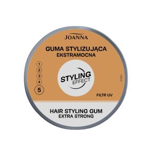 JOANNA STYLING EFFECT - СРЕБЪРНА СТИЛИЗИРАЩА ГУМА ЗА КОСА 100гр