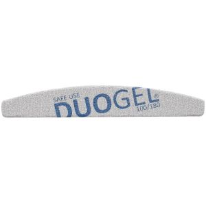 DUOGEL - BE SAFE -  ЕДИНИЧНО ОПАКОВАНА ПИЛА ЗА НОКТИ МОСТ - 100/180