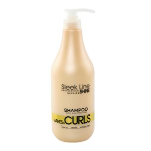 STAPIZ SLEEK LINE CURL & WAVES - РЕГЕНЕРИРАЩ ШАМПОАН ЗА КЪДРАВИ КОСИ 1000мл