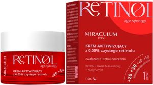 MIRACULUM RETINOL - НОЩЕН АКТИВИРАЩ КРЕМ С 0,05% ЧИСТ РЕТИНОЛ 50мл