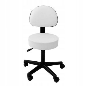 КОЗМЕТИЧЕН СТОЛ С АМОРТЕСЬОР И ОБЛЕГАЛКА  - COSNET GB-604 - БЯЛ