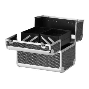 КОЗМЕТИЧЕН КУФАР - L - SC44 - 31х21х26.5см - ЧЕРЕН