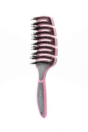 ЧЕТКА ЗА РАЗРЕСВАНЕ С ЕЛАСТИЧЕН КОРПУС - FOX F-VENT - ЕСТЕСТВЕН+ИЗКУСТВЕН КОСЪМ