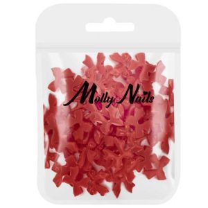 ДЕКОРАЦИИ 3D - ЧЕРВЕНИ ПАНДЕЛКИ - 100бр