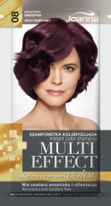 JOANNA MULTI EFFECT COLOR ШАМПОАН ОЦВЕТИТЕЛ №08 - Къпина 35гр