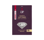 VERONA SKIN UP - EXPRESS LIFTING MASK - МАСКА ЗА ЛИЦЕ ЗА ЕКСПРЕСЕН ЛИФТИНГ С ДИАМАНТЕНИ ВЛАКНА, АРГАНОВО МАСЛО И 24 КАРАТА ЗЛАТО 2х5мл