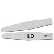 HLD - ПИЛА ЗА НОКТИ ЗЕБРА ТРАПЕЦ ГРУБОСТ 100/100
