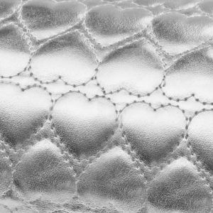 ВЪЗГЛАВНИЦА ЗА МАНИКЮР СРЕБЪРНА - СЪРЦА