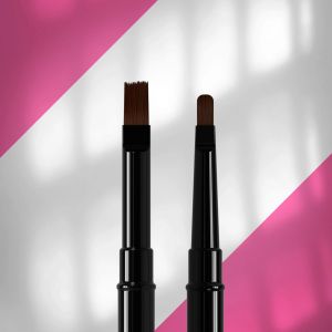 ДВУСТРАННА ЧЕТКА ЗА ГЕЛ STALEKS EXPERT 7/10мм - NBE-04/08