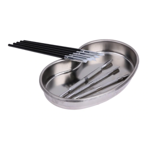 МЕТАЛНА ТAВИЧКА ЗА ИСТРУМЕНТИ -  18,5 x 11 x 2 см