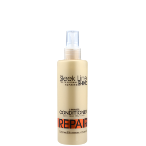 SLEEK LINE REPAIR 2-PHASES CONDITIONER - ВЪЗСТАНОВЯВАЩ 2-ФАЗОВ БАЛСАМ-СПРЕЙ БЕЗ ОТМИВАНЕ 300мл