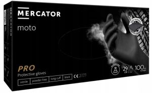 Ръкавици MERCATOR - MOTO BLACK - XXL - 100бр