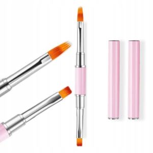 ЧЕТКА 2в1 ЗА ГЕЛ ОВАЛ #4 И ДЕКОРАЦИЯ 6мм